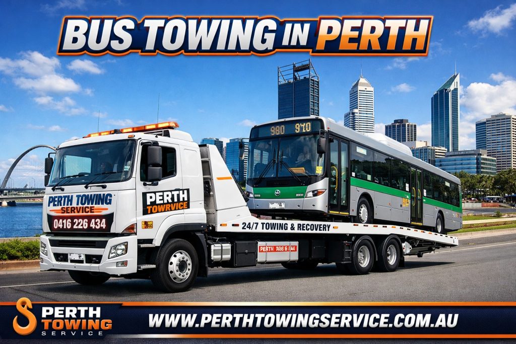 Bus towing perth